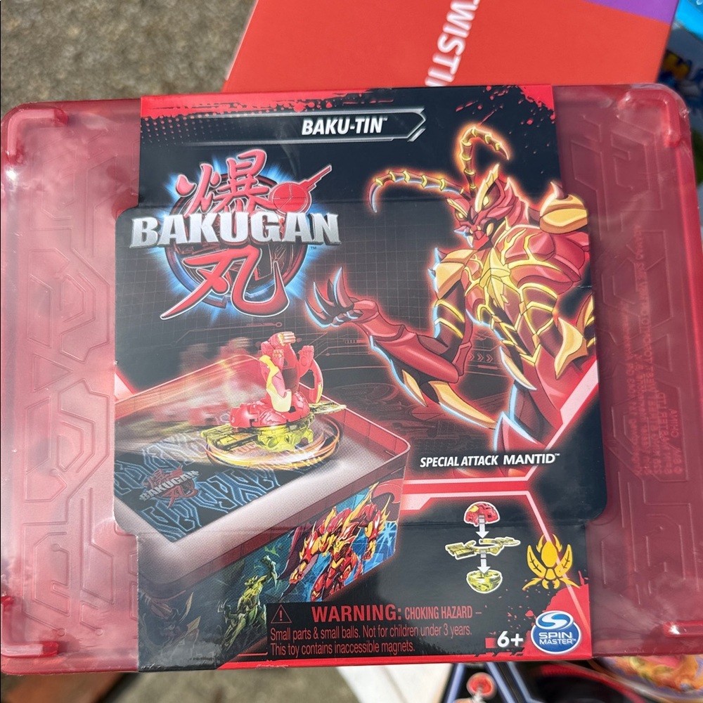 Bakugan Special Attack Mantid Red Toy